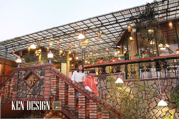 Thiết kế quán cafe đẹp ở Đà Lạt